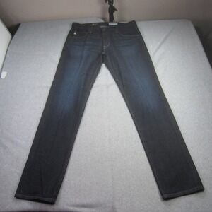 AG Adriano Goldschmied Jeans Mens 34x33 Blue Tellis Modern Slim Fit Japan Fabric